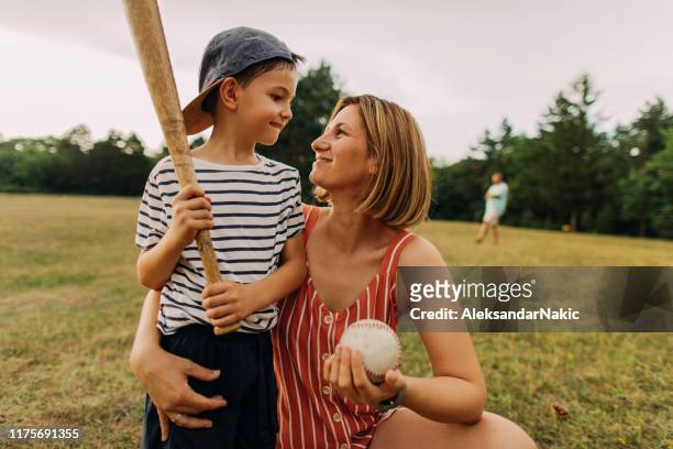 cheering for my little player - baseball sport stock pictures, royalty-free photos & images