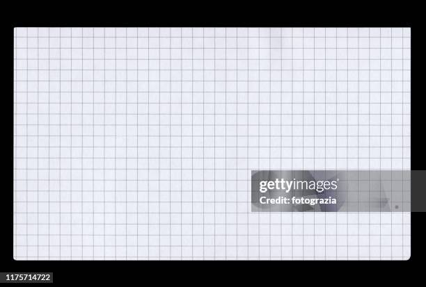 math paper on black - grid paper stock pictures, royalty-free photos & images