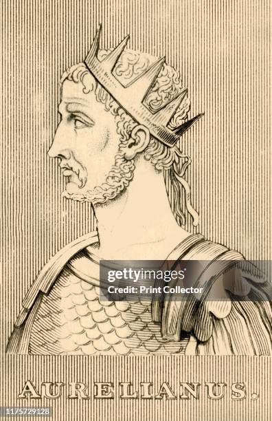Aurelianus', , 1830. Aurelian Roman Emperor from 270 to 275, responsible for the construction of the Aurelian Walls in Rome. From "Biographical...