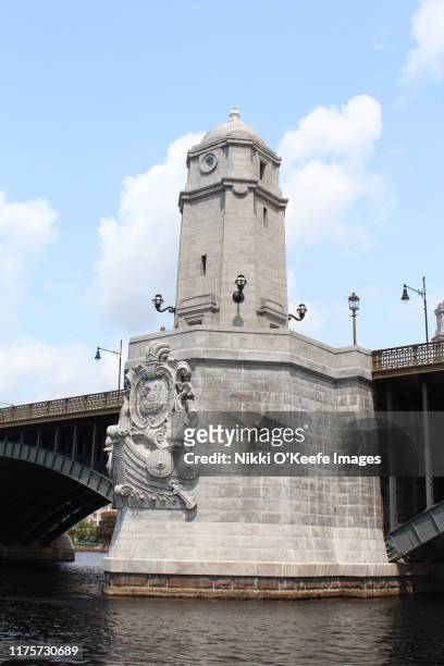 detail of boston's longfellow bridge - salt and pepper shaker stock pictures, royalty-free photos & images