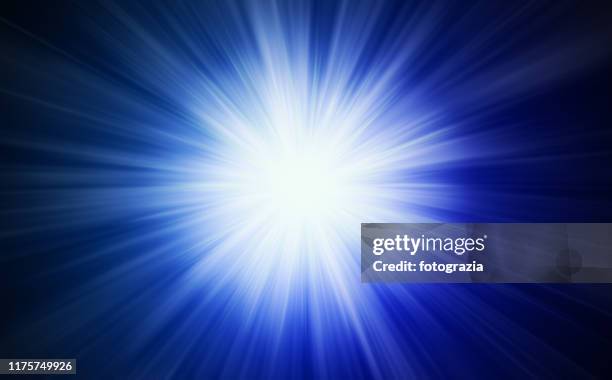 powerful light in the dark - stars v thunder stock pictures, royalty-free photos & images