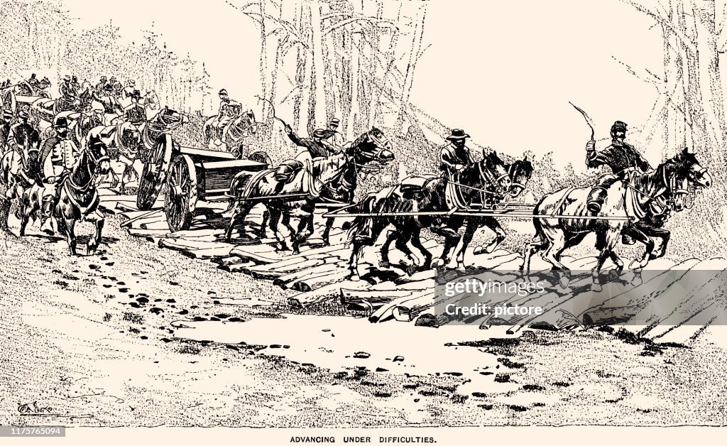 AMERICAN CIVIL WAR:SHERMAN'S MARCH FROM SAVANNAH TO BENTONVILLE