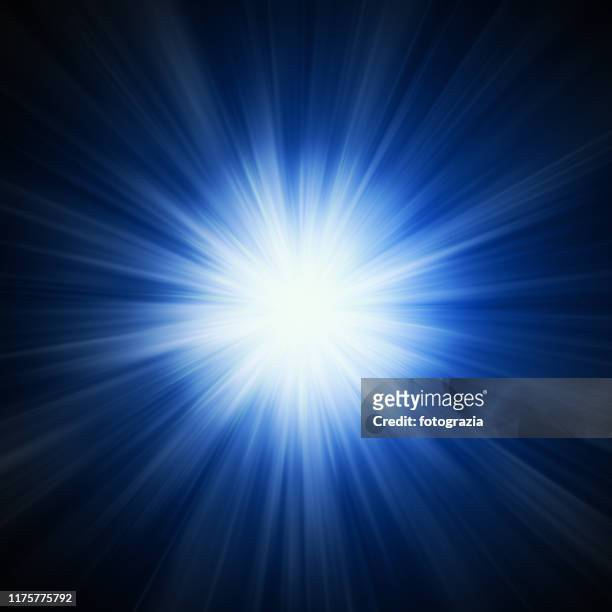 powerful light - effetto luminoso foto e immagini stock