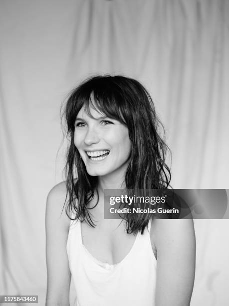 Actress Ana Girardot poses for a portrait on April 26, 2017 in Paris, France.