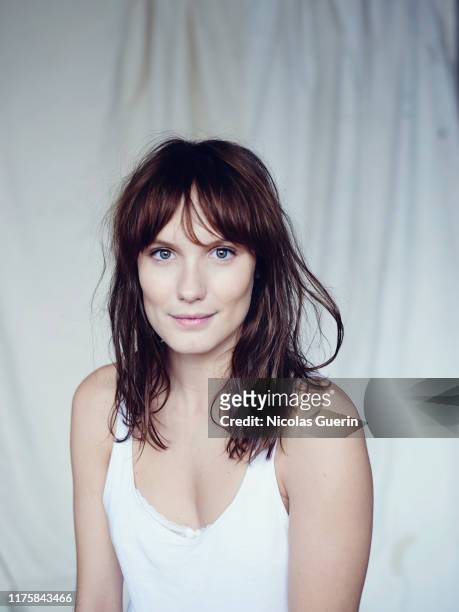 Actress Ana Girardot poses for a portrait on April 26, 2017 in Paris, France.