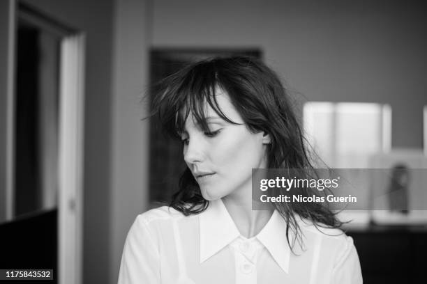 Actress Ana Girardot poses for a portrait on April 26, 2017 in Paris, France.