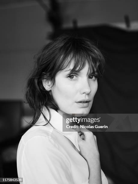 Actress Ana Girardot poses for a portrait on April 26, 2017 in Paris, France.