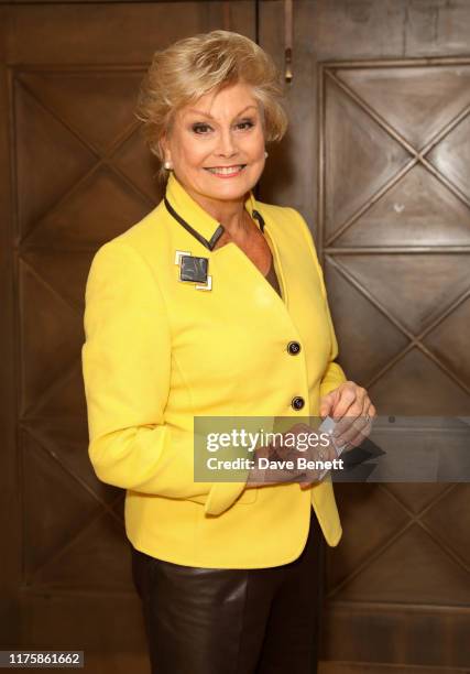 Angela Rippon attends the Women Of The Year Lunch & Awards 2019 at The Royal Lancaster Hotel on October 14, 2019 in London, England.