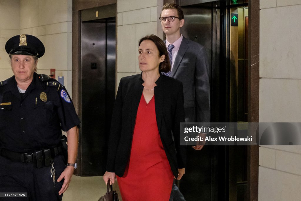 Former Trump Russia Advisor Fiona Hill Testifies Before House On Ukraine Inquiry