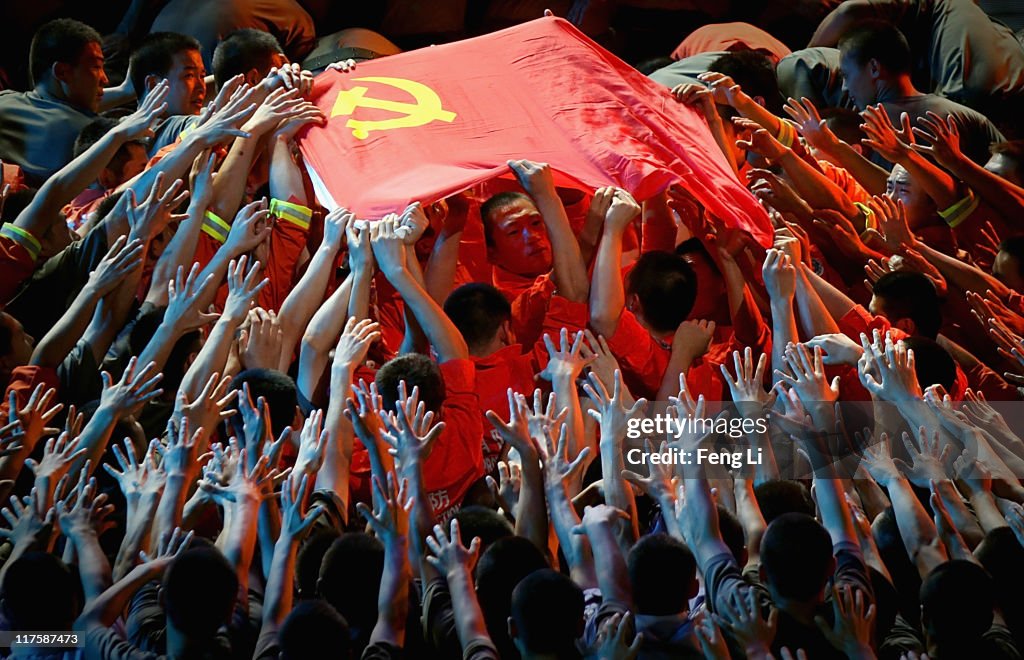 China Prepares For Communist Party's 90th Anniversary