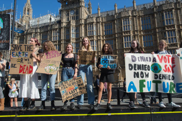 GBR: Activists In London Join The Global Climate Strike