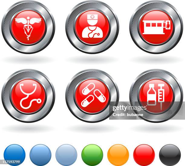 veterinary royalty free vector icon set - pill shape pattern stock illustrations