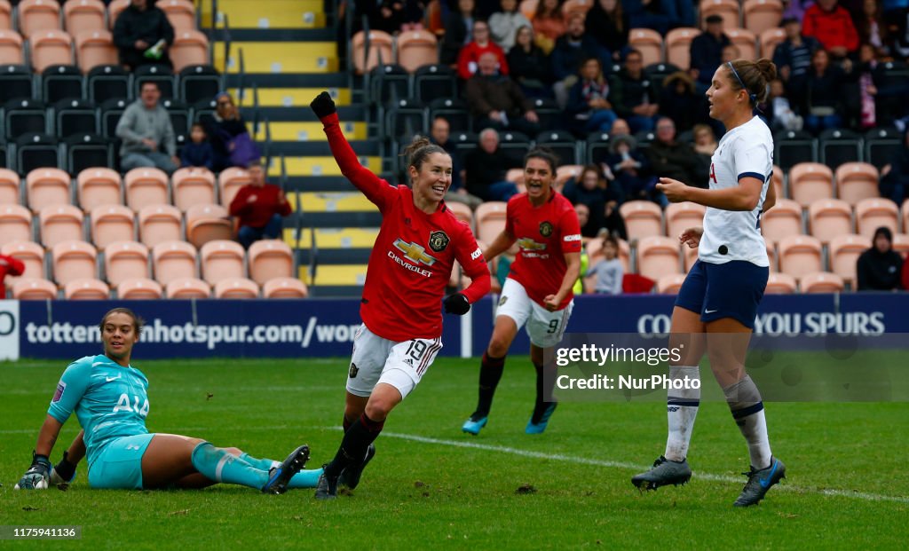 Tottenham Hotspur v Manchester United - Barclays FA Women's Super League