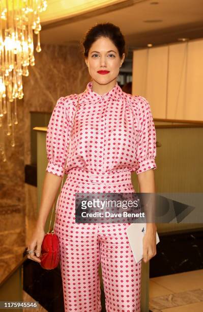 Charity Wakefield attends the Women Of The Year Lunch & Awards 2019 at The Royal Lancaster Hotel on October 14, 2019 in London, England.