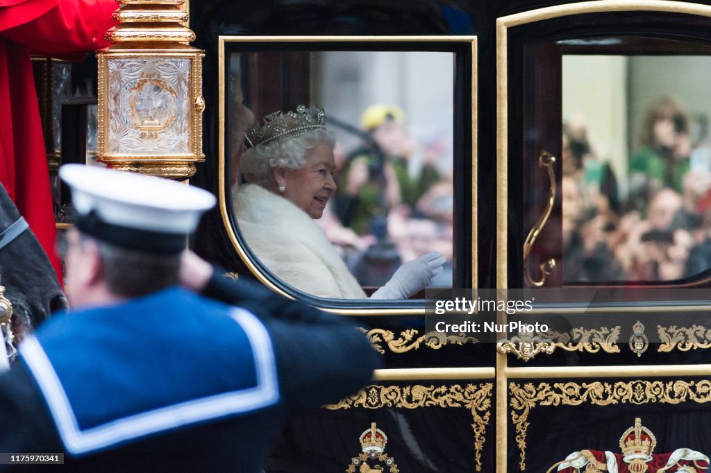 The State Opening Of Parliament In London
