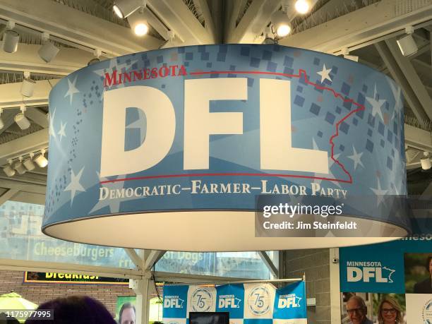 Booth at the Minnesota State Fair on September 1, 2019. (Photo by Jim Steinfeldt/Michael Ochs Archives/Getty Image