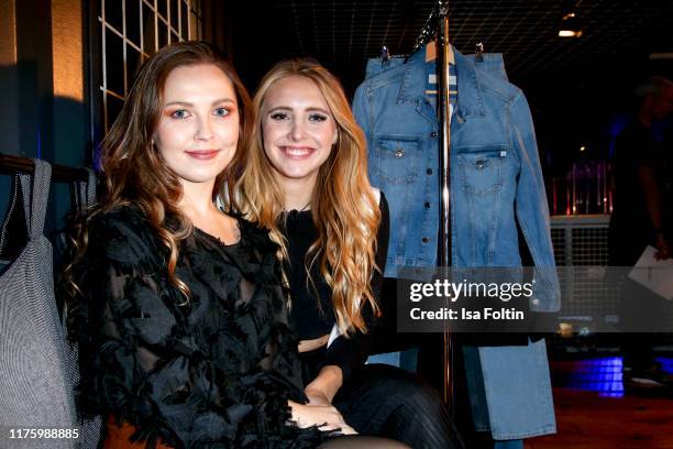 German actress Marija Mauer and influencer Marijke Smittenaar attend the Daimler event "Be a Mover" at BRLO on October 14, 2019 in Berlin, Germany.