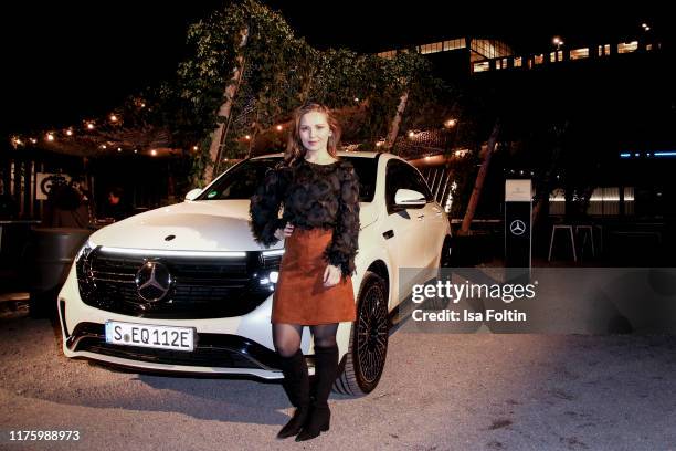 German actress Marija Mauer attends the Daimler event "Be a Mover" at BRLO on October 14, 2019 in Berlin, Germany.