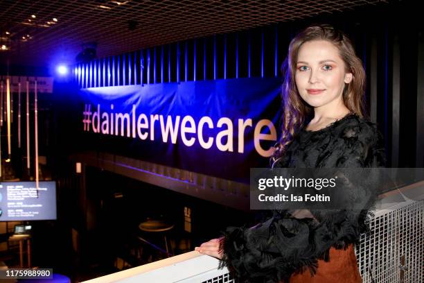 German actress Marija Mauer attends the Daimler event "Be a Mover" at BRLO on October 14, 2019 in Berlin, Germany.