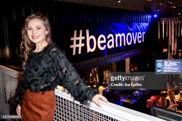 German actress Marija Mauer attends the Daimler event "Be a Mover" at BRLO on October 14, 2019 in Berlin, Germany.