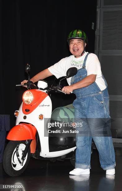 Comedian Tetsuro Degawa attends the Best Jeans Award 2019 ceremony at Tokyo International Forum on October 15, 2019 in Tokyo, Japan.