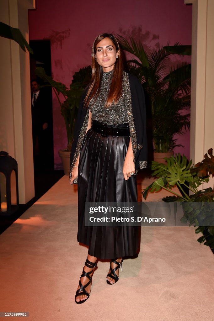 Runway Luisa Spagnoli Jeans 2020 A Guest Attends The Luisa