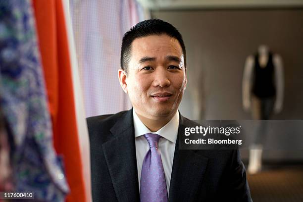 Roger Lee, chief operating officer of TAL Apparel Ltd., poses for a photograph in Hong Kong, China, on Friday, June 24, 2011. TAL Apparel makes...
