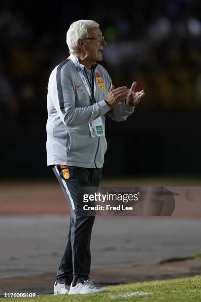 Head Cocah Marcello Lippi of China National Team in action during 2022 FIFA Qatar World Cup & 2023 AFC China Asian Cup Joint Qualification Round 2:...