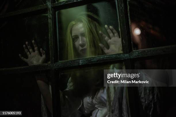 Window Devil In House 7,298 Scary Window Stock Photos, High-Res Pictures, and Images - Getty ...