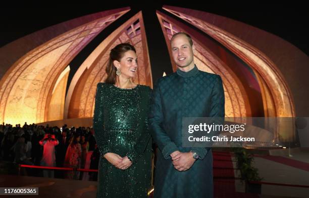 Prince William, Duke of Cambridge and Catherine, Duchess of Cambridge attend a special reception hosted by the British High Commissioner Thomas Drew,...