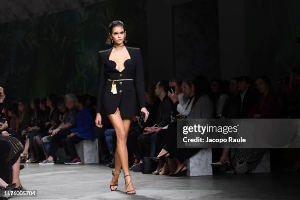 Versace - Runway - Milan Fashion Week Spring/Summer 2020, Nyhetsfoto