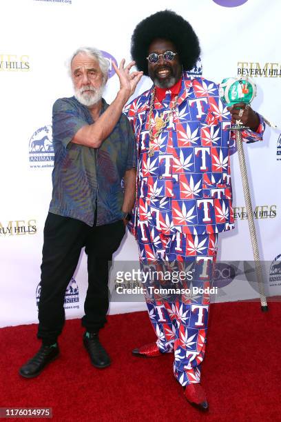 Tommy Chong and Afroman attend the 2019 Daytime Beauty Awards at The Taglyan Complex on September 20, 2019 in Los Angeles, California.