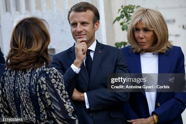 Emmanuel and Brigitte Macron Launch Heritage Days At Rosa Bonheur's Home Studio Emmanuel and Brigitte Macron Launch Heritage Days At Rosa Bonheur's Home Studio