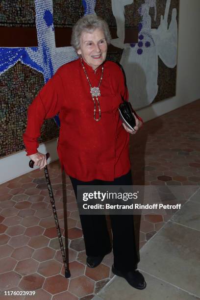 Miss Pierre Daix attends the Kering Heritage Days opening night at Kering and Balenciaga Company Headquarter on September 20, 2019 in Paris, France.