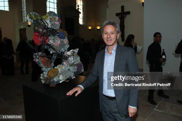 Christophe Beaux attends the Kering Heritage Days opening night at Kering and Balenciaga Company Headquarter on September 20, 2019 in Paris, France.