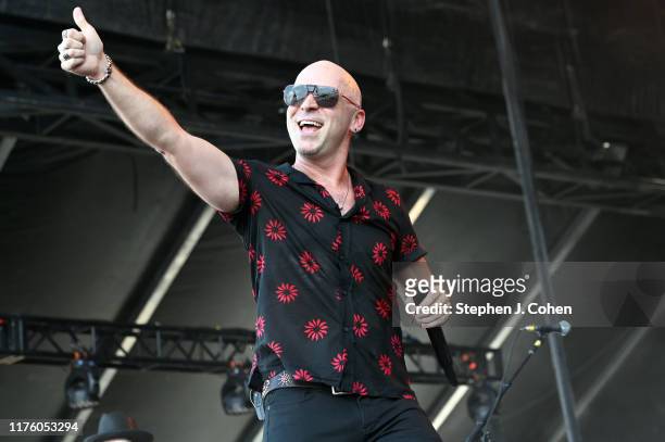 Ed Kowalczyk of the band LIVE performs during the 2019 Bourbon & Beyond Music Festival at Highland Ground on September 20, 2019 in Louisville,...