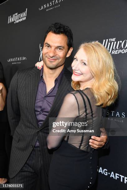 Darwin Shaw and Patricia Clarkson attend The Hollywood Reporter & SAG-AFTRA 3rd annual Emmy Nominees Night presented by Heineken and Anastasia...