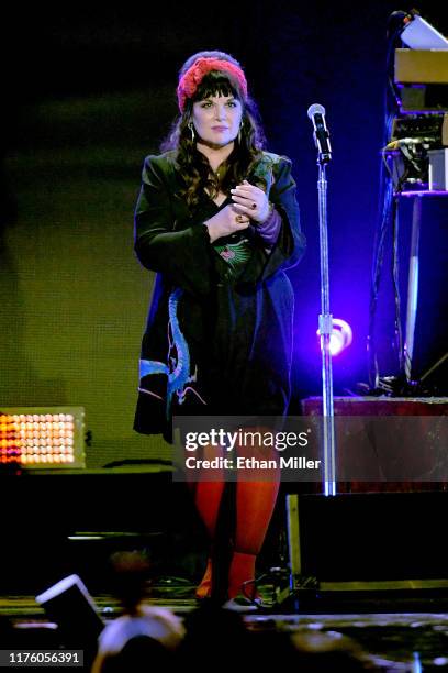 Ann Wilson of Heart performs onstage during the 2019 iHeartRadio Music Festival at T-Mobile Arena on September 20, 2019 in Las Vegas, Nevada.