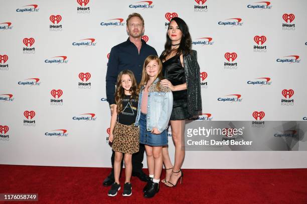 Ian Ziering and family attend the 2019 iHeartRadio Music Festival at T-Mobile Arena on September 20, 2019 in Las Vegas, Nevada.
