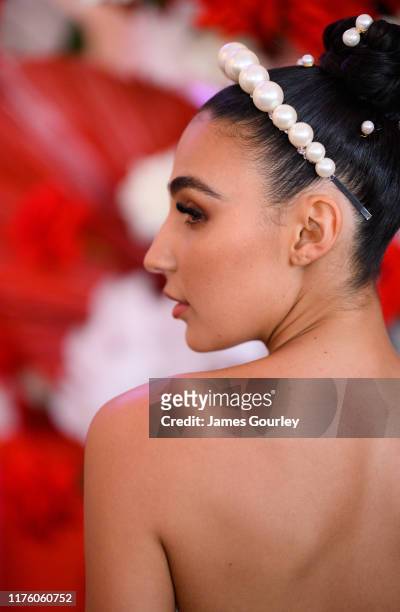 Tayla Damir attends Colgate Optic White Stakes Day at Royal Randwick Racecourse on September 21, 2019 in Sydney, Australia.