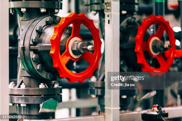 close-up of machine valve - machine valve stock pictures, royalty-free photos & images