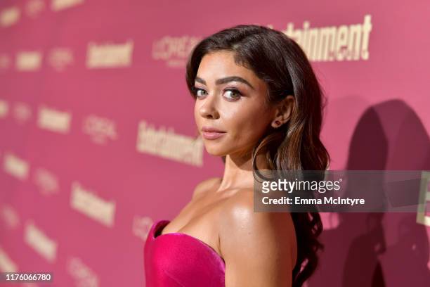 Sarah Hyland attends the 2019 Pre-Emmy Party hosted by Entertainment Weekly and L’Oreal Paris at Sunset Tower Hotel in Los Angeles on Friday,...