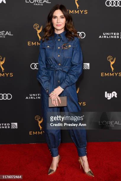 Carice van Houten attends the Television Academy honors Emmy nominated performers at Wallis Annenberg Center for the Performing Arts on September 20,...