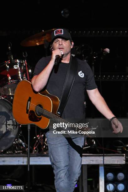 Country music singer/songwriter Rhett Akins performs at Madison Square Garden on September 20, 2019 in New York City.