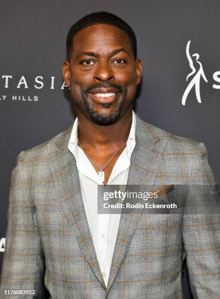 Sterling K. Brown attends The Hollywood Reporter and SAG-AFTRA Celebrate Emmy Award Contenders at Annual Nominees Night on September 20, 2019 in...