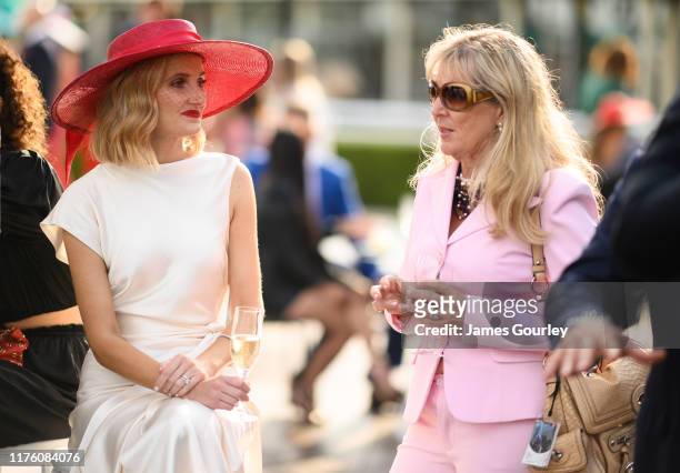 Kate Waterhouse attends Colgate Optic White Stakes Day at Royal Randwick Racecourse on September 21, 2019 in Sydney, Australia.