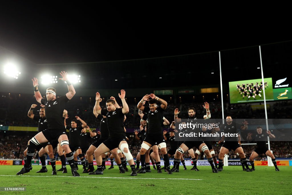 New Zealand v South Africa - Rugby World Cup 2019: Group B