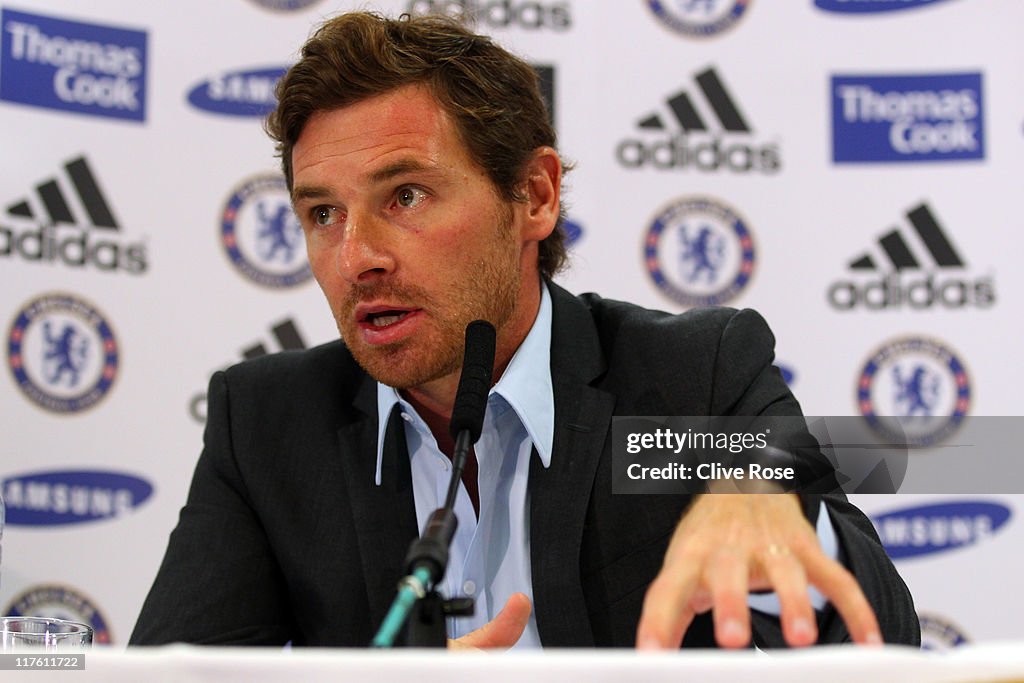 Andre Villas-Boas is Unveiled as New Chelsea Manager