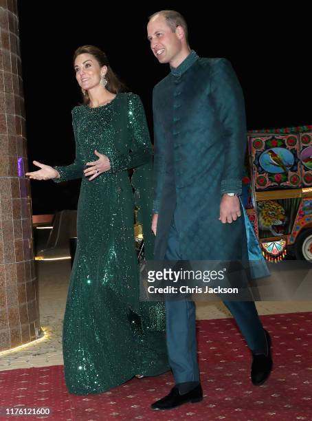 Prince William, Duke of Cambridge and Catherine, Duchess of Cambridge attend a special reception hosted by the British High Commissioner Thomas Drew,...
