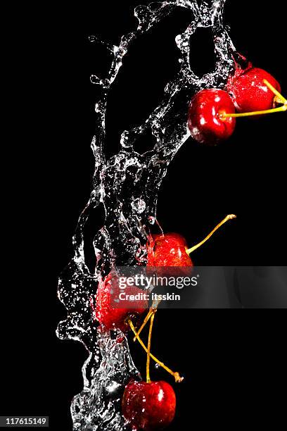 cherry - black cherries stock pictures, royalty-free photos & images